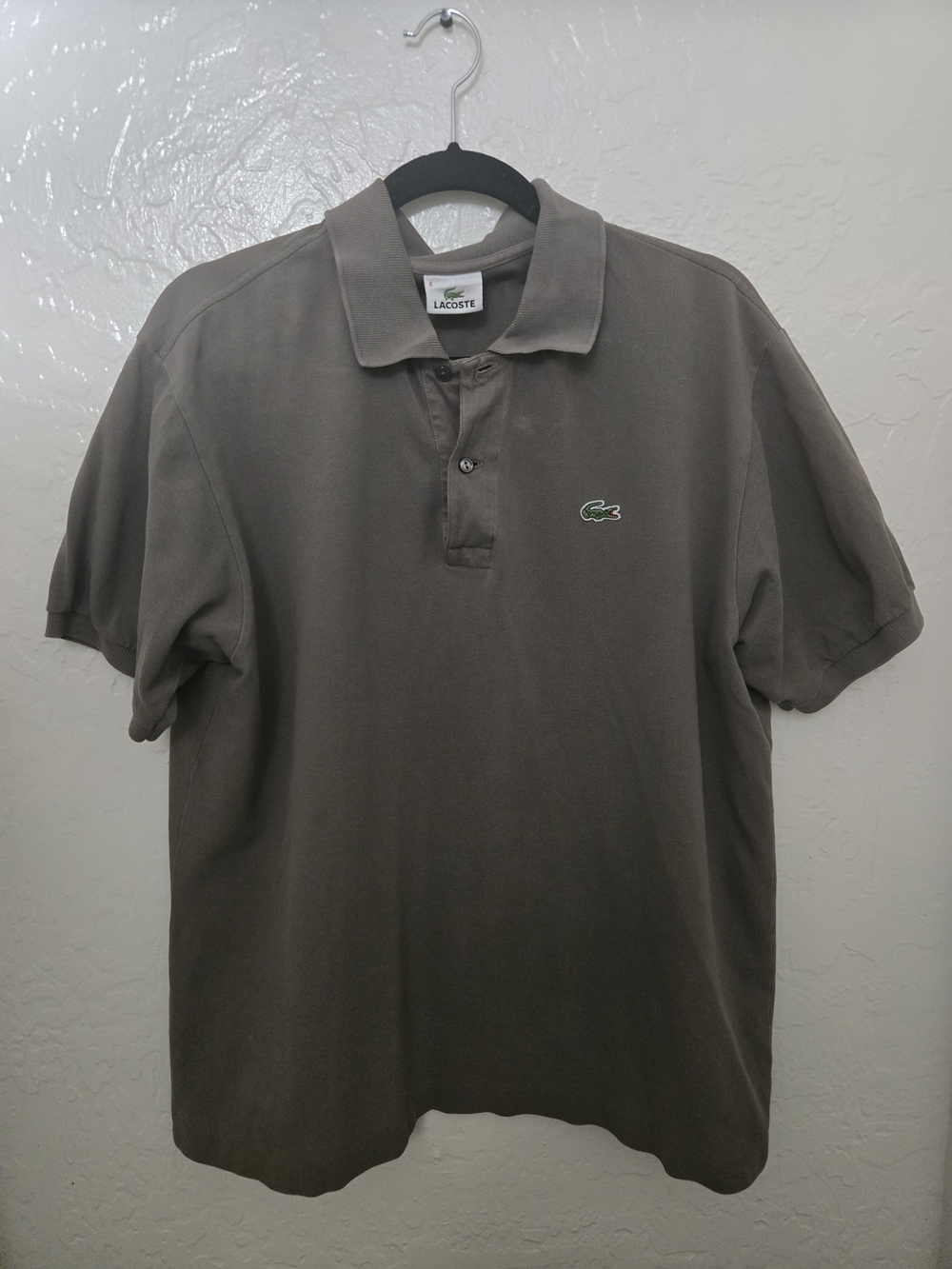 Lacoste Men's Polo Shirt in Olive Brown